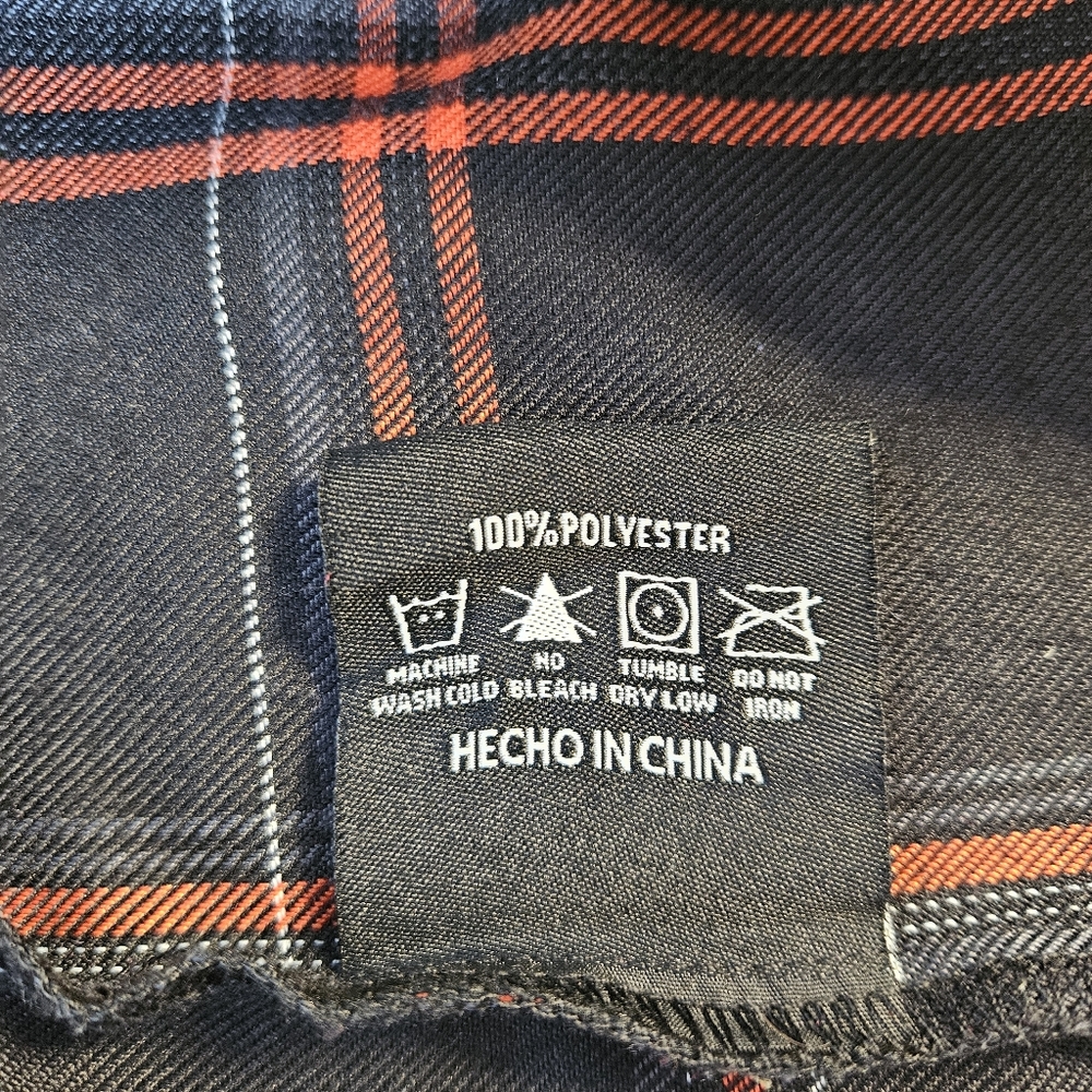 Dixxon The Milwaukee OG Flannel Men's Long Sleeve Button Down Shirt L - Picture 8 of 11